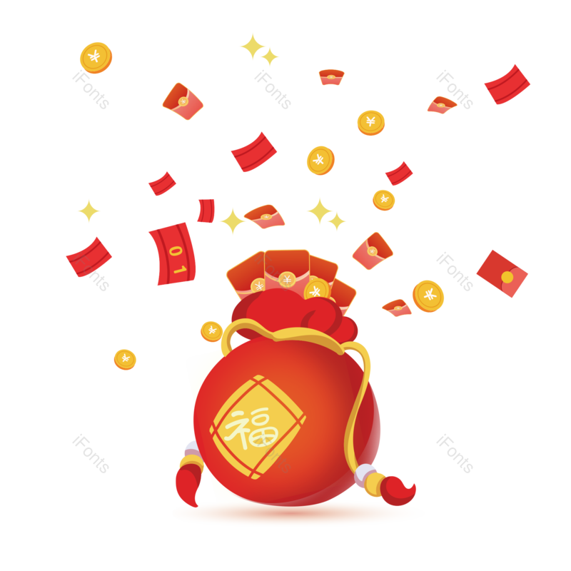 金币图片,弹窗元素,红包PNG,抽奖免抠素材